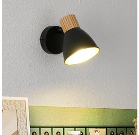 Brilagi - Nástenné bodové svietidlo ODENSE 1xE14/10W/230V kaučukovník/čierna