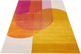 Koberec Muse MU13 oranžový Retro