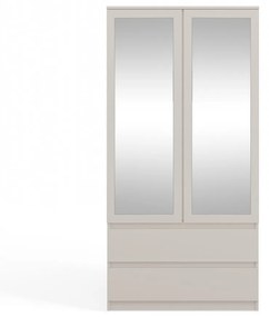 Šatní skříň MALWA II 90 cm kašmír