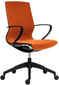 ANTARES Kancelárska stolička VISION BLACK oranžová