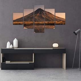 Obraz odrazu hory Taranaki, Nový Zéland (125x70 cm), 40 ďalších rozmerov
