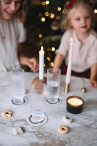 Ferm Living Pohár Ripple Long 300 ml – set 4 ks