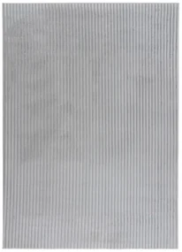 Koberec PLUSH PLU 500 strieborný