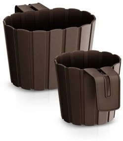 Kvetináč Boardee Medium hnedý