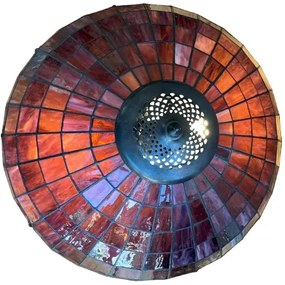 Lampa do obývačky Tiffany Alloy kolekcia RUBY intim Ø51*72