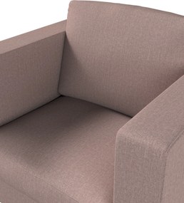 Poťah na kreslo Karlanda, krátky farba produktu ružová látka zapletaná