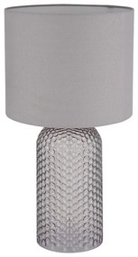 Globo 21735G - Stolná lampa SOFIA 1xE27/60W/230V šedá