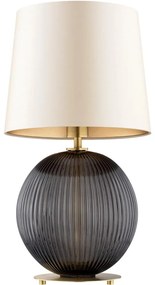 Argon 8538 - Stolná lampa HAMILTON 1xE27/15W/230V krémová/čierna