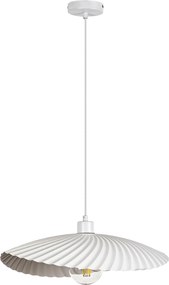 Rabalux BRIDGET závesný luster, biela farba, priemer 47 cm