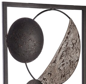Kovová dekorácia na stenu Ethnic 25x61 cm