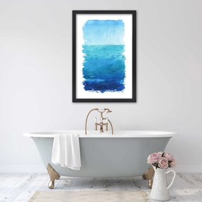 Gario Plagát Pohľad na morský horizont Farba rámu: Bez rámu, Rozmery: 30 x 45 cm