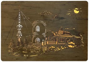 Svietiaci obraz krajinky