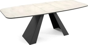 Dizajnový rozkladací jedálenský stôl TYRON Rozmer stola: veľkosť-160cm