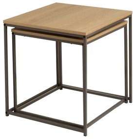Odkladacie stolíky v súprave 2 ks 50x50 cm – Casa Selección