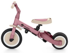 PETITE&amp;MARS - Detská trojkolka 5v1 TURBO Dusty Rose