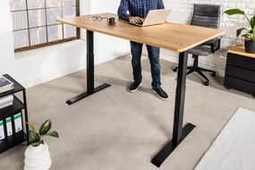 Výškovo nastaviteľný písací stôl Dubový stôl 160cm