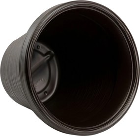 Plastový květináč Riflo 33,9x39 cm mokka