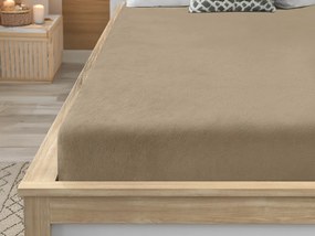 Plachta mikroplyš SOFT 90x200 cm hnedé