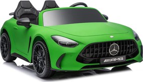 LEAN CARS Elektrické autíčko Mercedes GT63 AMG DK-GT63 24V tichý motor matné zelené