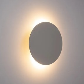 Nástenné svietidlo LUNA 4xG9/8W/230V pr. 40 cm šedá