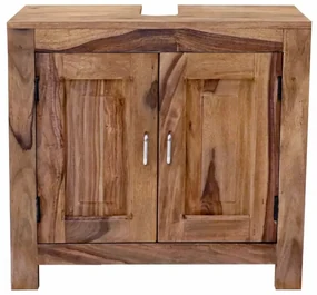 Skrinka pod umývadlo Suri 65x60x35 indický masív palisander Only stain