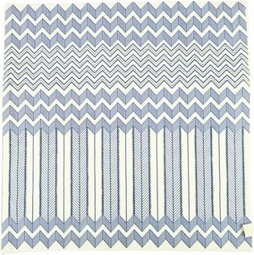 Obliečka na vankúš GRAPHIC 45x45 cm, modrá