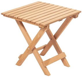 Záhradný stolík 40x40 cm bukové drevo
