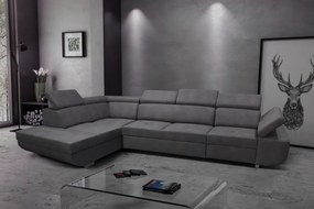 Rohová rozkladacia sedačka MAXIM MAXI L antracit