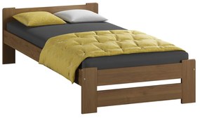 Vyvýšená masívna posteľ Euro 80x200 cm Borovica