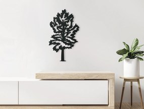 drevko Drevená nálepka Strom na jeseň Rozmer obrazu: 44,5 x 26 cm, Farba dekorácie: Čierna