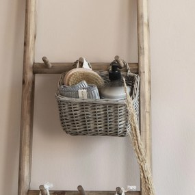 IB LAURSEN Prútený závesný košík Wallhanging Basket