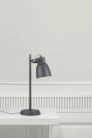ADRIAN | dizajnové stolné svietidlo s kovovým tienidlom Farba: Čierna