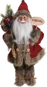 Santa Claus – červenohnedý 37 cm