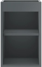 Mexen Box-A, závesná skrinka 30 cm, grafitová matná, 91AX1-0300-470-1-66