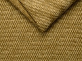 Rohová sedacia súprava Scala, žltá látka, pravý roh