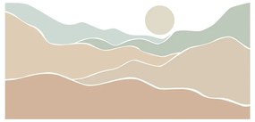 Samolepka na stenu 250x200 cm Desert Sunrise - Ambiance