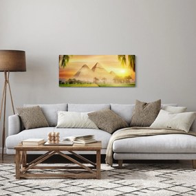 Obraz - Pyramídy (120x50 cm)