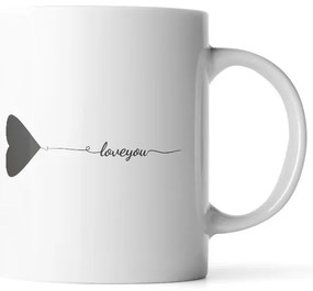 Sablio Hrnček I love you - 890 ml - XXL