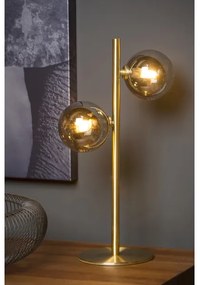 Lucide 45574/02/02 - Stolná lampa TYCHO 2xG9/28W/230V zlatá