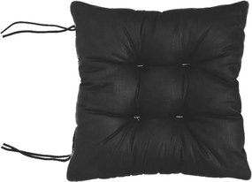 XPOSE® Sedák na stoličku REST - čierny 40x40 cm