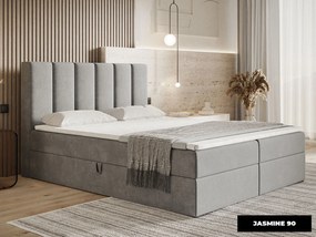 PROXIMA.store - Kontinentálna boxspring posteľ FLORA ROZMER: 180 x 200 cm, TYP MATRACA: BONELLOVÉ PRUŽINY, VRCHNÝ MATRAC (TOPPER): BEZ TOPPERU