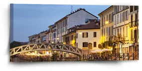 Sablio Obraz Mesto - 110x50 cm