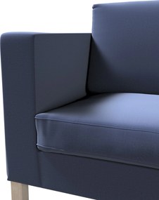 Poťah na sedačku Karlanda (rozkladacia,krátky) farba produktu tmavomodrá látka zamatová