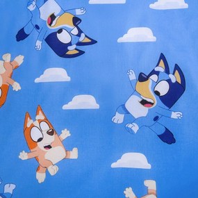 Bavlnená detská obliečka na jednolôžko 140x200 cm Bluey – Jerry Fabrics