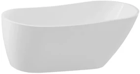 Aqualine Aqualine, TISA voľne stojaca vaňa 170x80 cm, biela, E1780