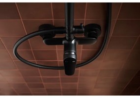 KFA Armatura 5556-910-81 - Sprchová sada s batériou OTAVA mosadz/matná čierna