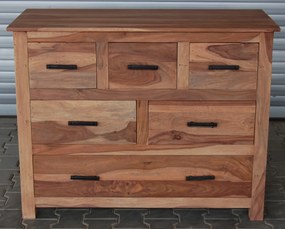 furniture-nabytek.cz - Drevená komoda z masívu palisander 115x50x90