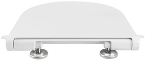 GSI GSI, NORM/PURA WC sedátko, SLIM, Soft Close, biela/chrom, MS86CSN11
