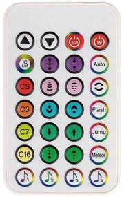 Rabalux 76014 - SADA 2x LED RGB Stmievateľná stolná lampa PACO LED/5W/5V