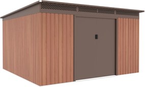 Záhradný domček G21 GRAH 1132 - 340 x 333 cm, hnedý